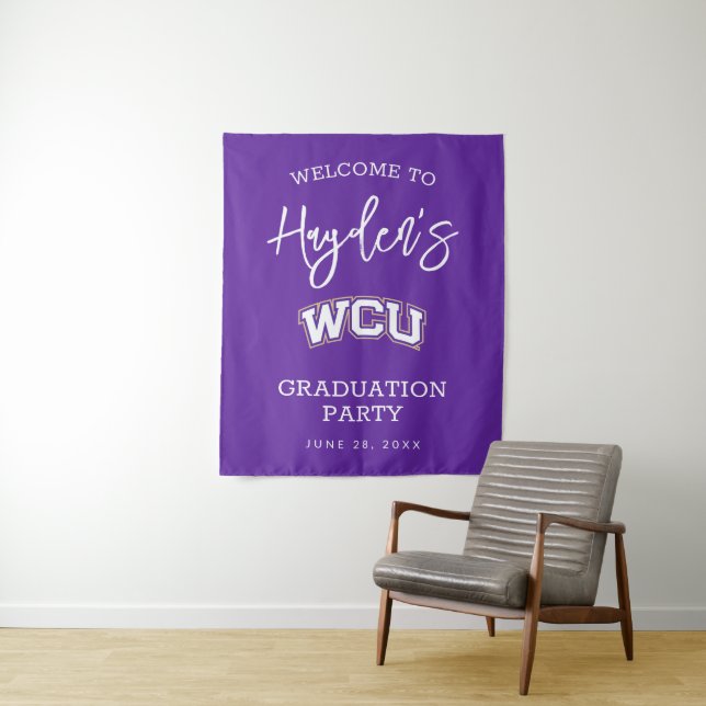 Western Carolina Graduation Tapestry (In Situ)