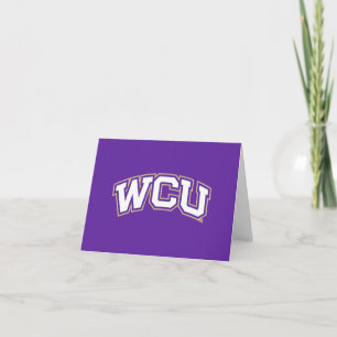 Western Carolina Graduation Thank You Card