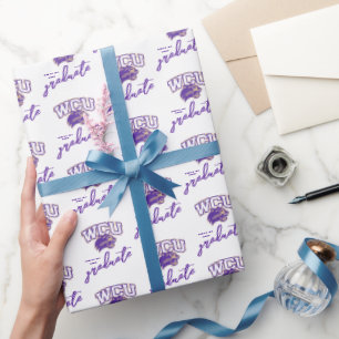 Western Carolina Graduation Wrapping Paper