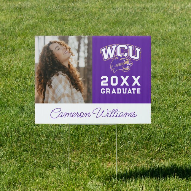 Western Carolina University Graduation Sign (Insitu)