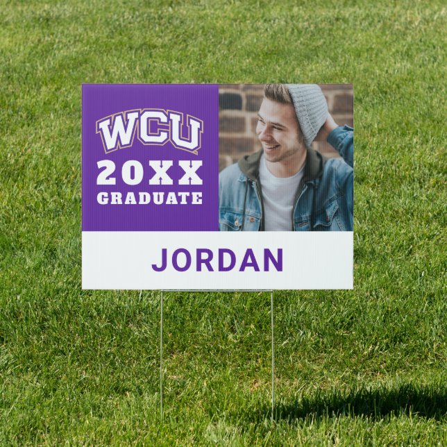 Western Carolina University Graduation Sign (Insitu)