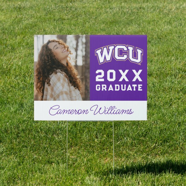 Western Carolina University Graduation Sign (Insitu)