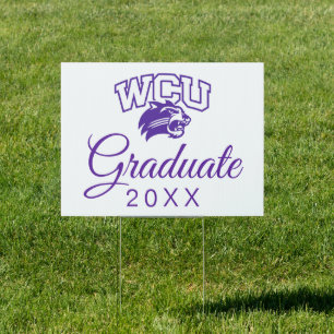 Western Carolina University Graduation Sign