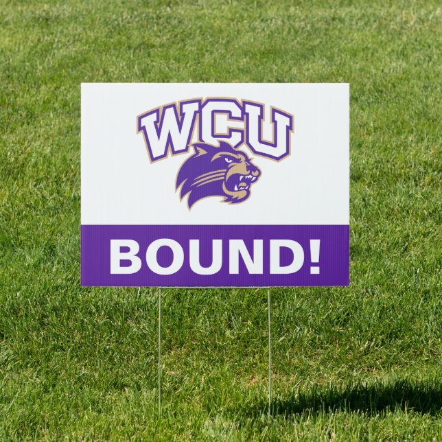 Western Carolina University Graduation Sign (Insitu)