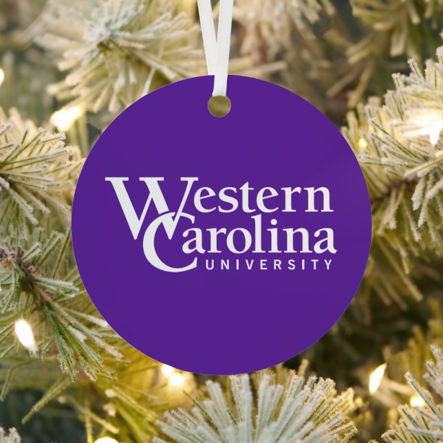 Western Carolina University Metal Ornament (Insitu)