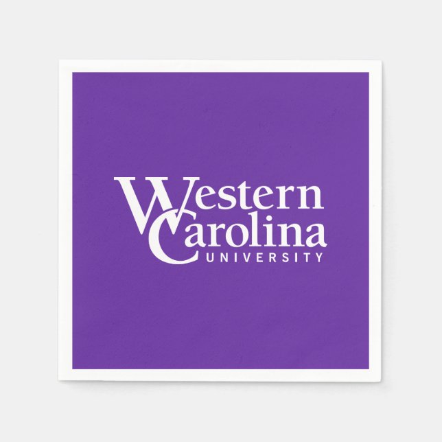 Western Carolina University Napkins (Front)
