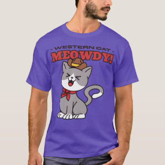 Western Cat vintage T-Shirt