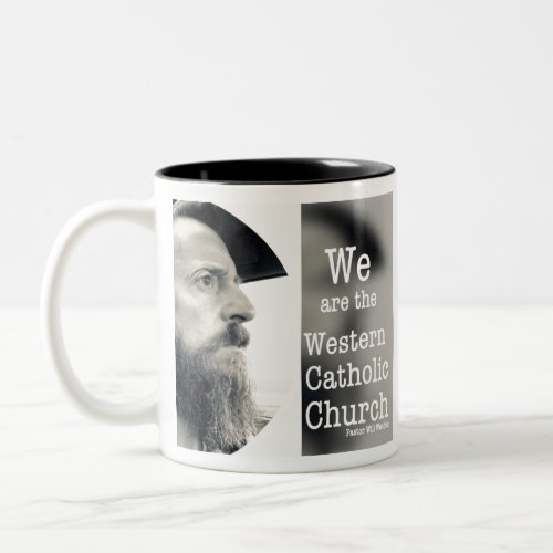 Western Catholic Church Two_Tone Coffee Mug