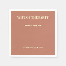 Western Chic Wife of the Party Bachelorette