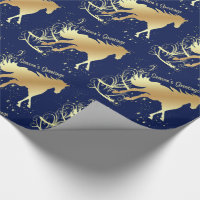 Western Horse Wrapping Paper