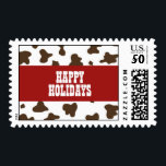 Western Christmas Postage<br><div class="desc">A simple design</div>
