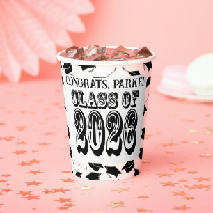 Western Class of 2026 Graduation Paper Cups