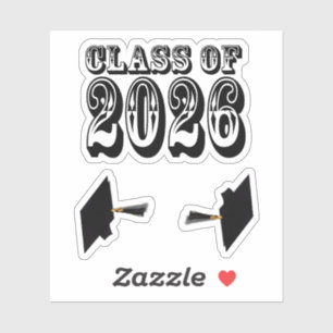 Western Class of 2026 Graduation Sticker