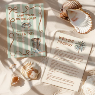 Western Coastal Bachelorette Invitation