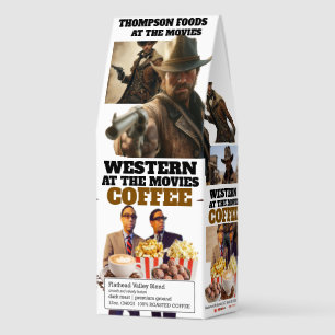 WESTERN Coffee, 12oz Bag, Dark Roast, Flath Roast Roasted Coffee