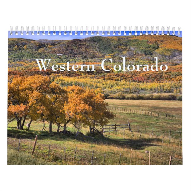 Western Colorado Photo Calendar (Cover)