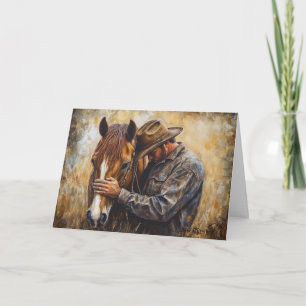 Western Comfort and Peace from the Open Plains Card