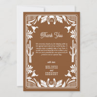 Western Country Cowboy Rustic Wedding Brown