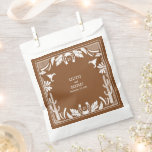 Western Country Cowboy Rustic Wedding  Favor Bag