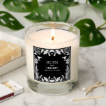 Western Country Cowboy Rustic Wedding Favor Scented Candle