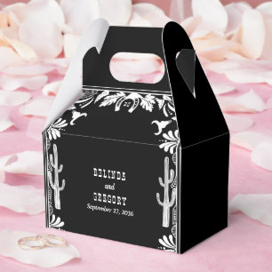 Western Country Cowboy Rustic Wedding Welcome Favor Boxes