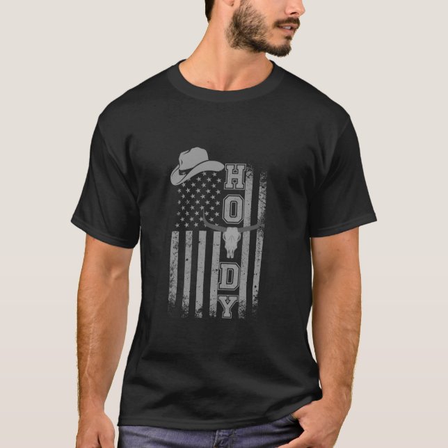 Western Country Kid Boy Men Teen Rodeo Southern Co T-Shirt (Front)