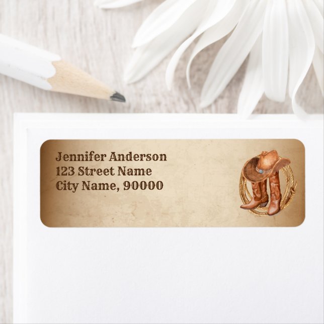 Western Country Label (Insitu)