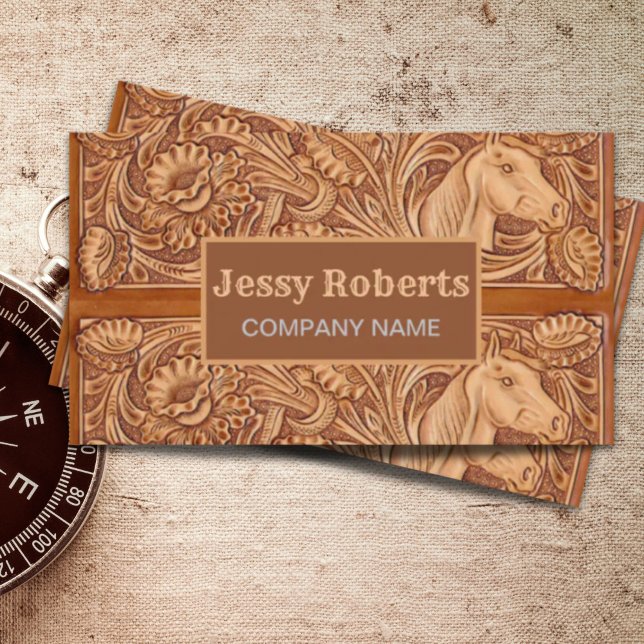 Western Country Ranch  Horse Trainer Equestrian Business Card (Western Country Ranch Horse Trainer Equestrian Business Card)