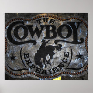 western country Stampede Horse cowboy rodeo Poster