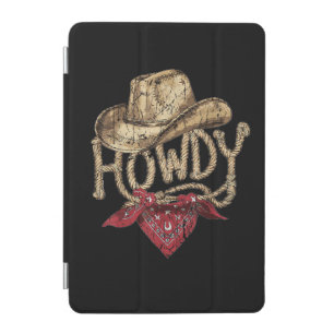 Western Cowboy Birthday Party iPad Mini Cover