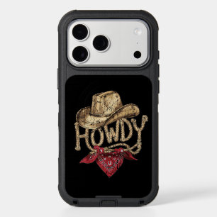 Western Cowboy Birthday Party iPhone 17 Pro Max Case