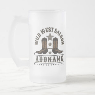 15 OZ. Western Beer Mugs - 4 Piece Set – Wild West Living