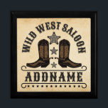 Western Cowboy Boots ADD NAME Sheriff Spurs Saloon Gift Box<br><div class="desc">Old West Cowboy Boots ADD NAME Western Badge Spurs Saloon -  Customize with your Name or Custom Text!  *Expanded License PO 8/28/23*</div>