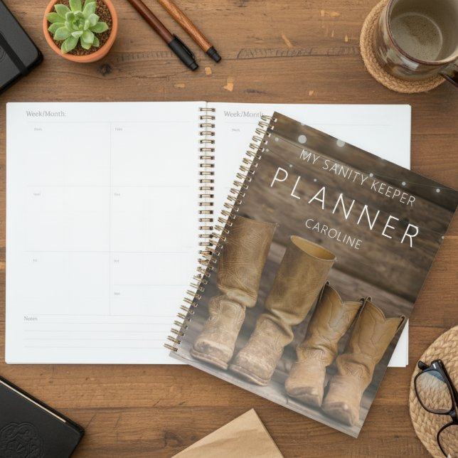 Western Cowboy Boots Rustic Barn Planner (Creator Uploaded)