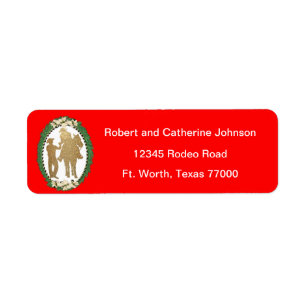 Western Cowboy Cowgirl Horse Label