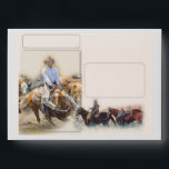Western Cowboy Envelope<br><div class="desc">Change color, design, style, anything you wish, to make this your very own customized envelope.</div>
