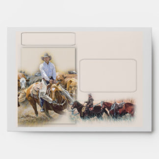 Western Cowboy Envelope