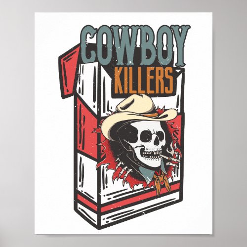 Western Cowboy killers Poster