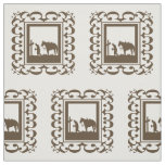 Western Cowboy Prayer Design Fabric