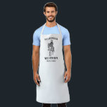 Western Cowboy Pub & Bar Custom Bartender Apron<br><div class="desc">Introducing our Western Rodeo Bartender Apron – where style meets functionality for the true wranglers of the bar scene. Crafted for those who bring the spirit of the Wild West to the bustling world of mixology, this apron features a striking design of a cowboy confidently riding a horse, exuding rugged...</div>