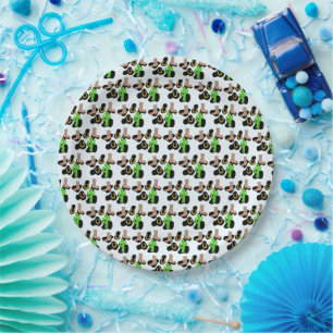 Western Cowboy Rodeo Birthday Paper Plates
