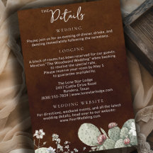 Western Cowboy Vintage Botanical Wedding Details
