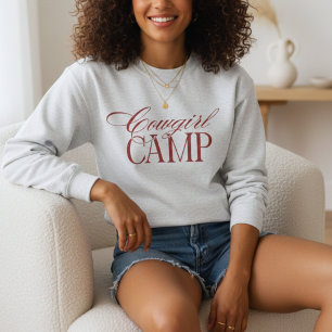 Western Cowgirl Camp Bachelorette Sweatshirt