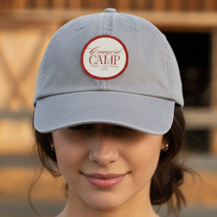 Western Cowgirl Camp Red Bachelorette Patch