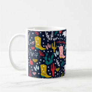 Western Cowgirl Coffee Mug