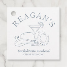 Western Cowgirl Cute Hand Drawn Bachelorette Party