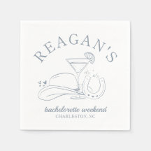 Western Cowgirl Cute Hand Drawn Bachelorette Party