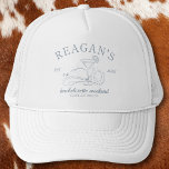 Western Cowgirl Cute Hand Drawn Bachelorette Party Trucker Hat<br><div class="desc">Celebrate in style with this cowgirl themed weekend bachelorette party hatl! A perfect favor for "disco cowgirl" or "coast cowgirl" themes,  beach house parties,  and more!  •  looking for something a little different? Send us a message or email stuffbystuff.shop@gmail.com for custom designs!</div>