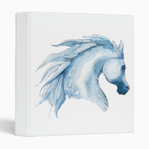 Western Cowgirl Horseback Riding Equestrian Horse 3 Ring Binder