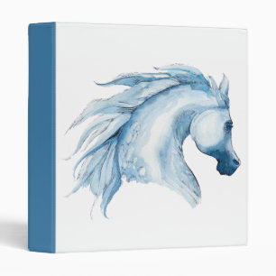 Western Cowgirl Horseback Riding Equestrian Horse 3 Ring Binder